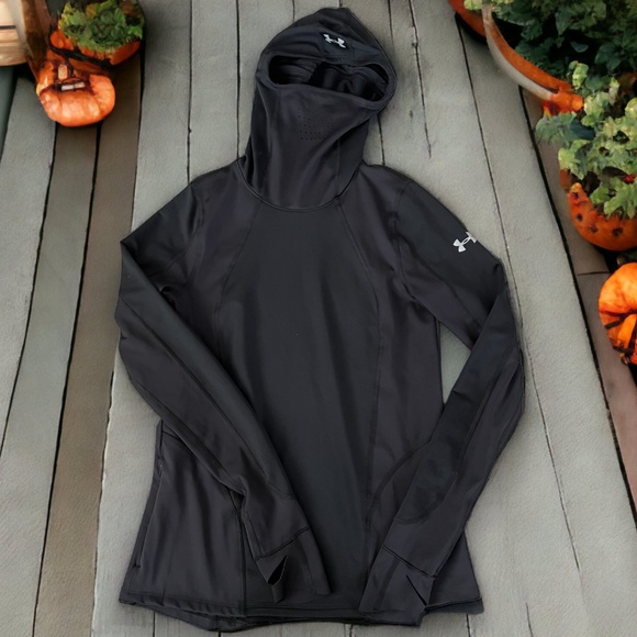 Women's Under Armour Coldgear Balaclava Top Size Small - Picture 2 of 5